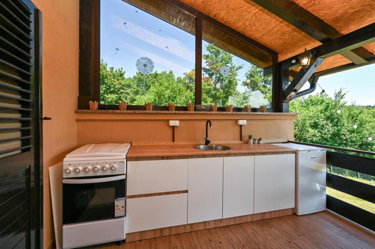 Jungle House With Private Pool And Hot Tub Villa Sveti Ivan Zelina Ngoại thất bức ảnh